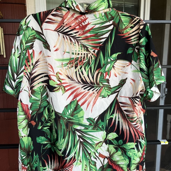 Nature Inspired Print Button-Up - Picture 4 of 4